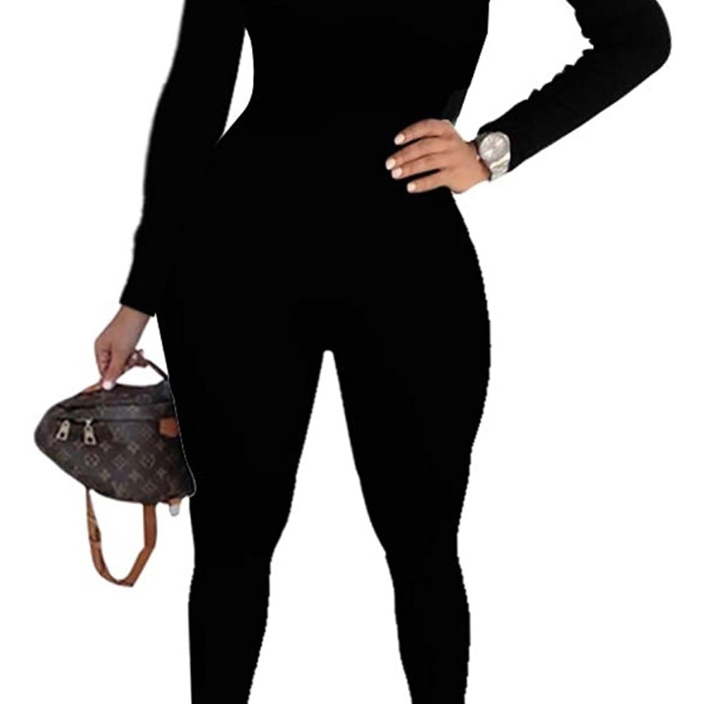 Never Worn. Woman Black long sleeve bodysuit size XL